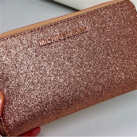 sparkly michael kors wallet|Michael Kors wristlets.